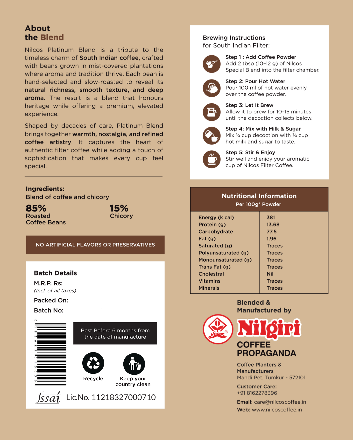 Nilcos Premium Blend